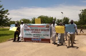 ASUU Protests in Dutse, Accuses FG of Failing to Honour Agreements