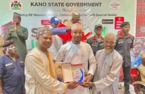 Kano Line MD Bags SCIAN Award for Contributions to Social Development