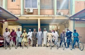 Kano powerful Commissioner Distributes Bicycles to Ministry Staff